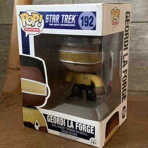 Geordi La Forge | Funko Pop | Star Trek | Great Condition | Box Never Opened